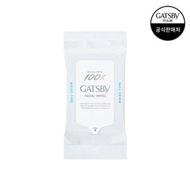 Gasbi 갸스비 훼이셜 페이퍼 모이스트 타입 대용량 42매 Gatsby Facial Paper Moist Type Large Size 42 Sheets
