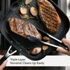 KitchenAid 84808 Hard Anodized Nonstick Square Grill Pan/Griddle with Pour