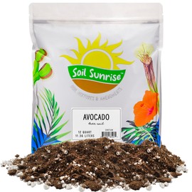 Avocado Tree Potting Soil Mix (12 Quarts), for Germinating, Growing and Repotting Avocado Plants