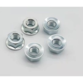 Kerlista,678189001,5 pcs Weed Trimmer and Brush Cutters Blade Nuts for ryobi/homelite 8X1.25 LH Fits RY40250 RY4CSS, RYSST44 String Trimmers Edgers