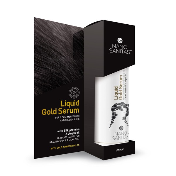 Nano-Sanitas Liquid Gold Serum 5.1 fl oz (150 ml) Serum for Gold Nano Particles