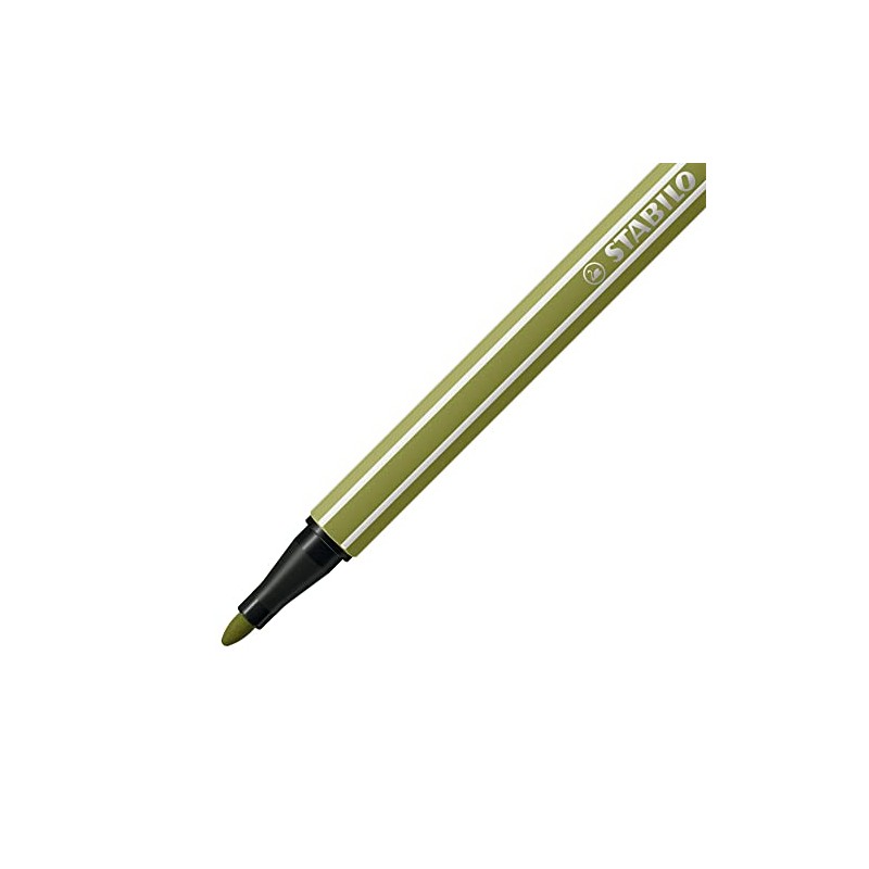 STABILO Pen 68, Verde fango