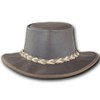 Barmah Hats Stonewash Kangaroo Leather Hat 1018HS / 1018IS -