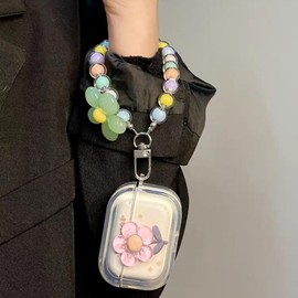 Xuyoz Compatible with Airpods 3rd Generation Case with Cleaning Kit, Cute Soft Clear Airpods 3 Case Airpod 3rd Protective Cover with Keychain Compatible with AirPods 3 Gen Charging Case 2021