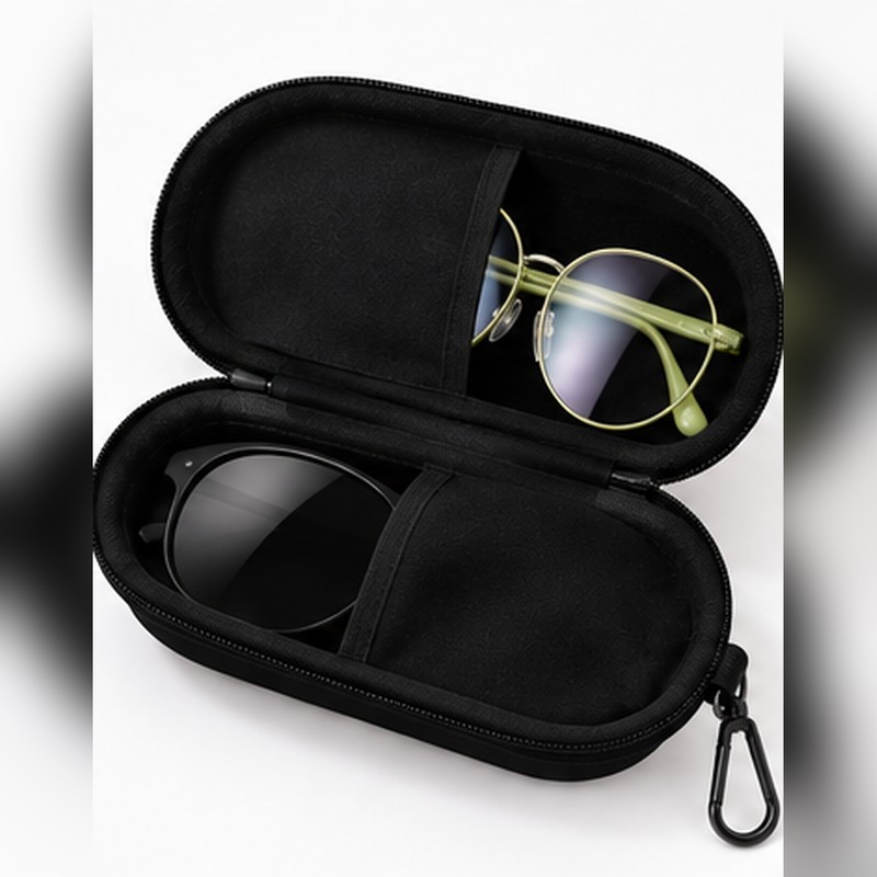 Hard Shell Sunglasses Case for Everyday Eyewear Storage – Portable