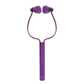 Germanium Face Massage Roller Electric Vibration Massage Firming Lifting V Face Massager Purple