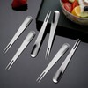6 PCS Dual Use Stainless Steel Forks and Spoons