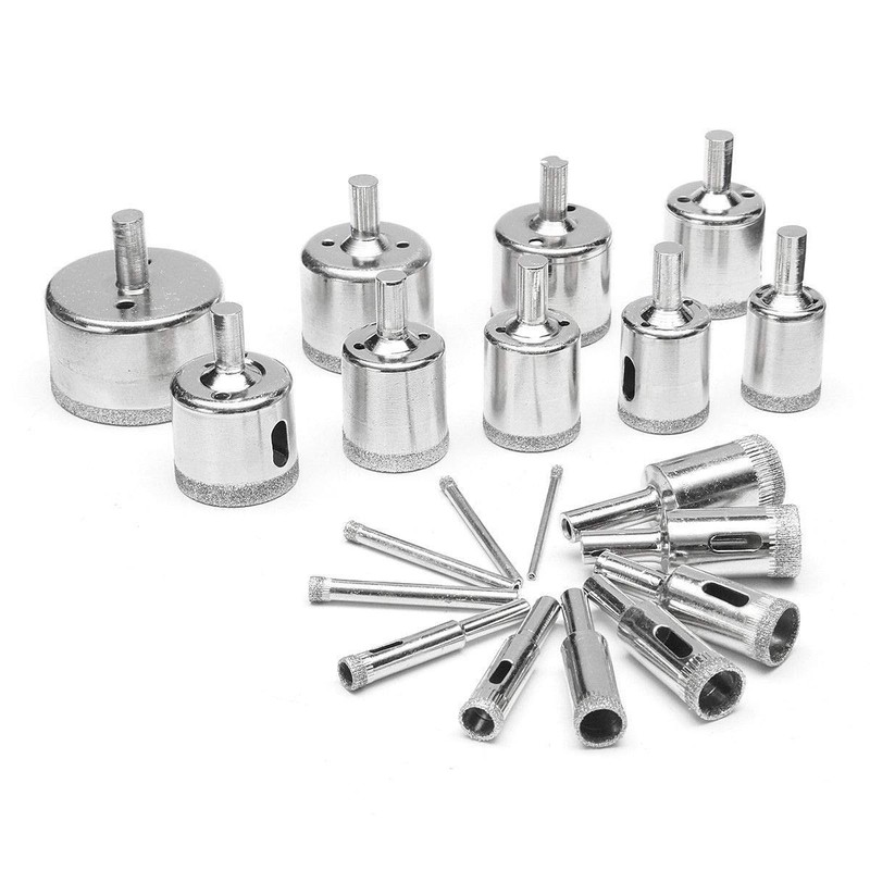 POWERTOOL Diamond Drill Bits, Ceramic Tile Hole Saw Drill Bit