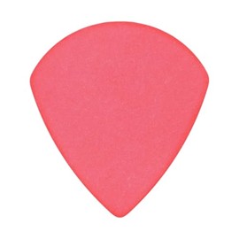 Exotic Plectrums Delrin Red Guitar Or Bass Pick - 1.2 mm Extra Heavy Gauge - Jazz XL Shape - 1 Pack