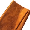 Metallic Orange Leatherette Fabric 1.5ft x 4.5ft Sparkle Faux Leather