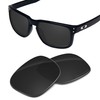 Tintart Oakley Holbrook Mix Polarized Etched Performance Lenses, Carbon Black
