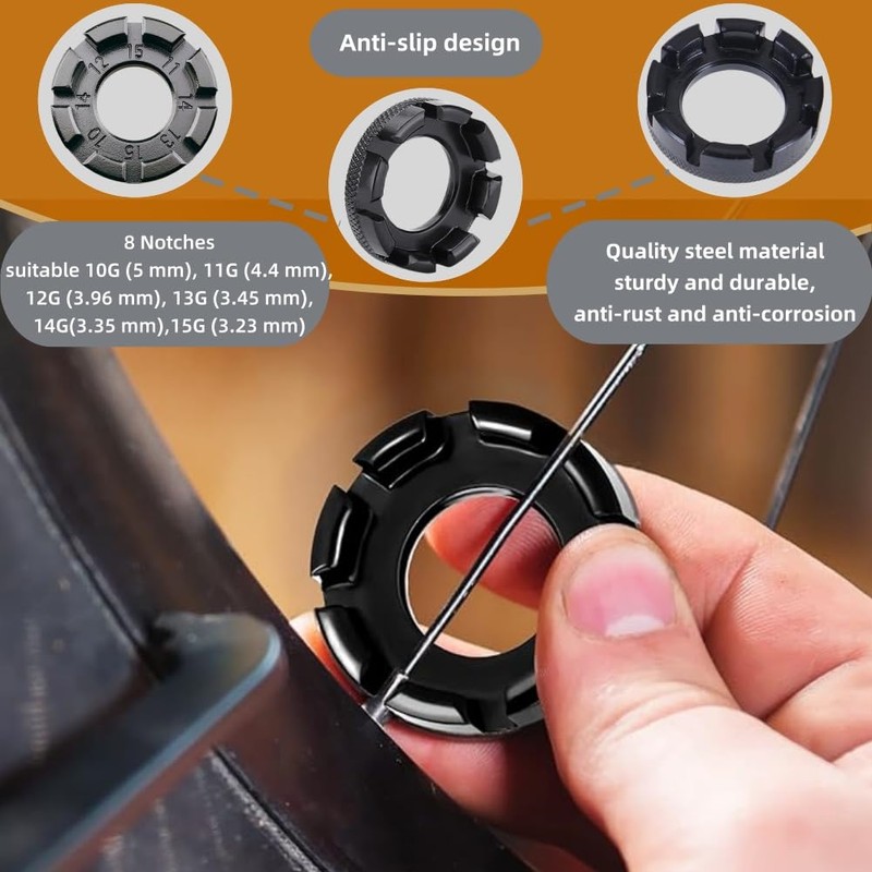 ZDL Bicycle Spoke Wrench Spoke Wrench for Bicycles, Bicycle Tool,