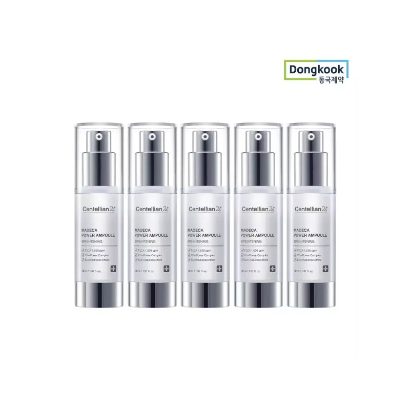 Centellian24 마데카 파워 앰플 브라이트닝 30ml 5개 피부 투명광 케어