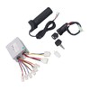 24V 500W Controller Kit with Throttle Twist Grip Heat Dissipatin