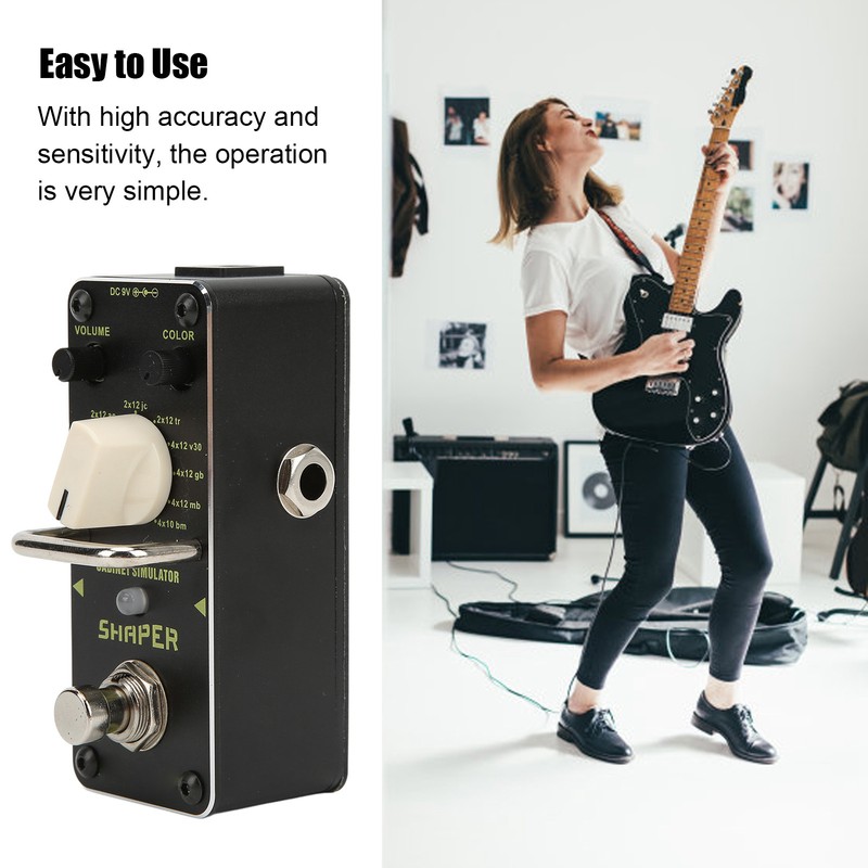 Guitar Effect Pedal Shaper Analog Cabinet Simulator Mini Single True