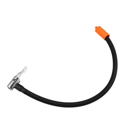 X AUTOHAUX 40cm Car Tire Inflator Extension Hose with Lock Chuck Adapter Tube