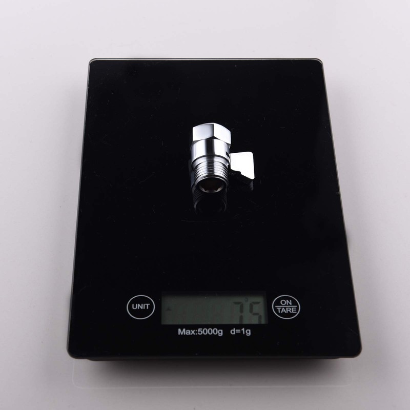 CIENCIA Brass Shower Head Shut Off Valve Water Flow Control