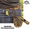 [TAILOR JAPAN] GOOD LUCK AMERICAN VINTAGE KEYCHAIN KEY RING BRASS,