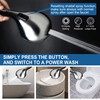 High Pressure Handheld/Rain 82-mode 3-way Shower Head Combo with 25.75"