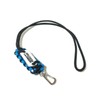 Workspedition Works Expedition Paracord Survival Pendant Blue Black Orange Line