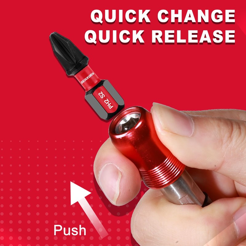 Geinxurn 12Inches Flexible Drill Bit Extension Screwdriver Bit Holders, 1PACK