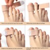 DYKOOK Lengthened Broken Toe Wraps for Your Big Toes, 8