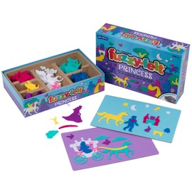 John Adams | Fuzzy-Felt Princess Drawer Set: Mix and match felt pieces to create Princess themed pictures! | Arts & Crafts | Ages 3+