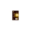 LED Vintage Light Bulb, G30, Warm White, Amber Bulb, 400