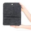 com-four® 2 x Hanging Shelves - Practical Felt Hanging Organiser