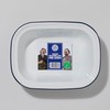 Hairy Bikers Enamelled Cookware, Medium Pie Dish, Steel, PFOA Free,