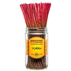 Wild Berry Incense Sticks - Hand Dipped in The USA (100 Count) (Myrrh)