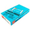 LION Translucent White Plastic Erasers, 24 EA/Box, 1 Box (P-100)