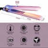 Hair Straightener and Curler,Nano Titanium Ceramic Flat Iron with Argan