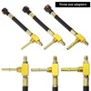 QWORK Universal Fuel Pressure Test Kit, Dual Scale Gauge (0-7