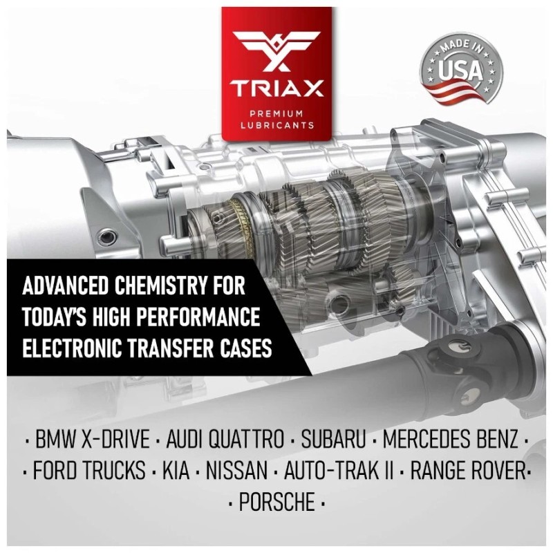 TRIAX DTF-1 Professional Transfer Case Fluid Full Synthetic (1 Quart)