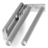 SOTECH 2 x Rotating Towel Rails TED 2-Arm EV1 Anodised
