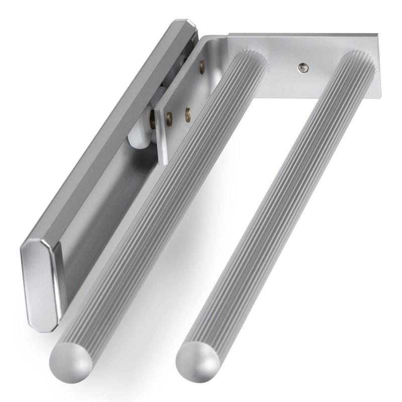 SOTECH 2 x Rotating Towel Rails TED 2-Arm EV1 Anodised