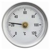 Yoiimiya 63mm Pipe -on Dial Thermometer Temperature Round Plate Gauge