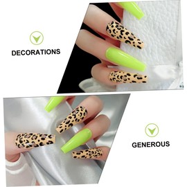 Healeved Ballerina False Nails 24pcs Long Press on Nails Full Cover Nail Art Set Women's Nail Enhancers