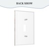 HLCoChTDecorative Art Light Switch Covers Peacock Amidst a Blush of