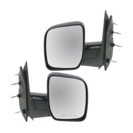 EIOFEVY Tow Mirrors Passenger Right Side Heated Right Hand for Toyota for Tundra 1794 Edition/Limited/Platinum//SR5 14-21 & Pro 15-17 19-21 & 1794 18-21 & Base/off-Road 20-21 Chrome