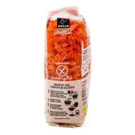 Pasta Fusilli De Lenteja Roja Gallo 250g