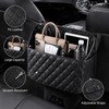 Car Seat Storage Organizer for Front Seats – PU Leather