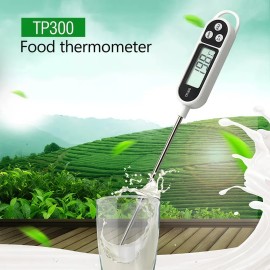Termómetro Digital de Cocina Loglife con Sonda de Acero Inoxidable para Carne, Líquidos y Repostería, de -50 C a 300 C                                