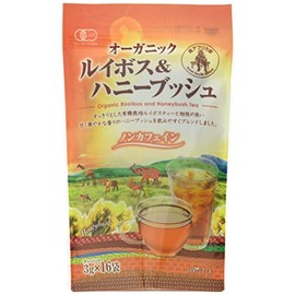 Sanyo Shoji Organic Rooibos & Honey Bush Tea Pack 1.7 oz (48 g) x 3 Bags