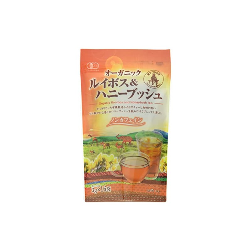 Sanyo Shoji Organic Rooibos & Honey Bush Tea Pack 1.7
