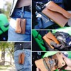 Kawacha Bikers Key Case Carabiner Scratch-Resistant Motorcycle Key Case Rider