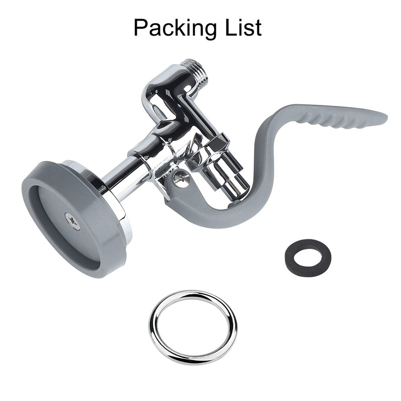 KWODE Pre-Rinse Spray Valve Commercial Sink Faucet Sprayer Head Dish