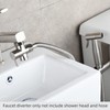 Tecmolog Faucet Valve Splitter Brass Sink Valve Diverter for Kitchen