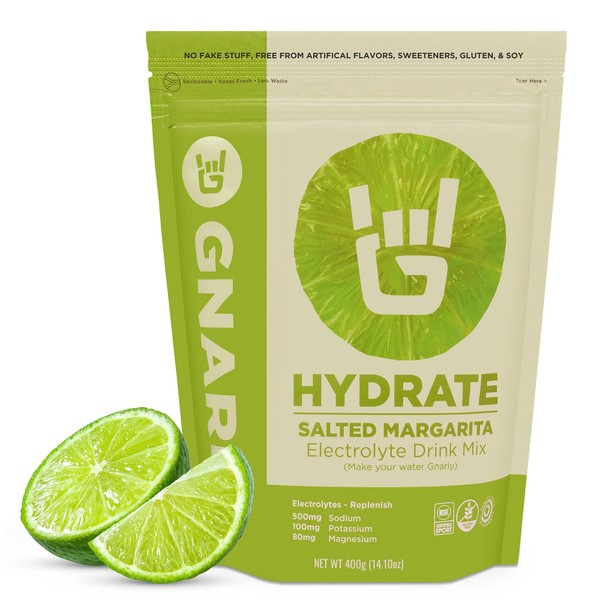 Gnarly Nutrition Gnarly Nutrition Hydrate Electrolyte Powder C Salted Margarita
